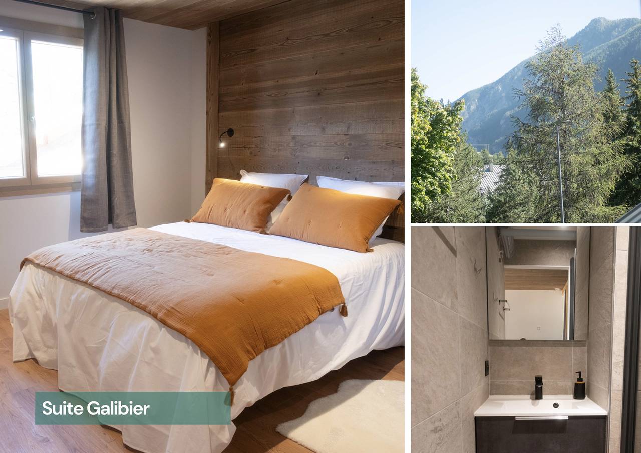 Chalet "Laltizoard" avec vue sur les montagnes, piscine chauffée partagée et Wi-Fi in Briançon, Serre Chevalier
