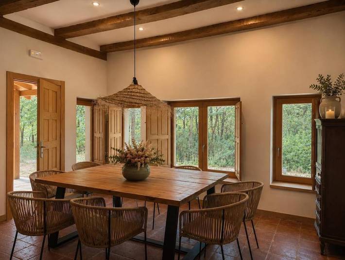 Casa rural para 11 personas, con Terraza además de Jardín y Piscina en Cañizares - 3