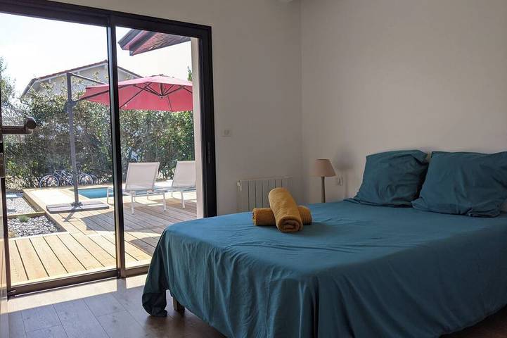 Location de vacances pour 6 personnes, avec terrasse et jardin à Angresse - 2