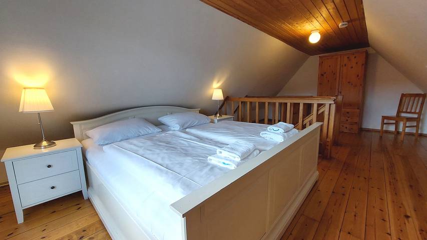 Casa de vacaciones para 2 personas con balcón in Pantow, Zirkow