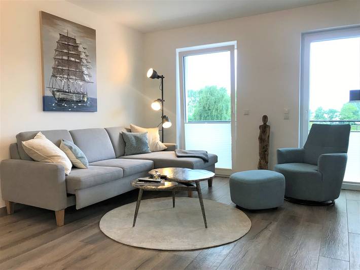 Ferienwohnung für 5 Personen, mit Balkon und Sauna