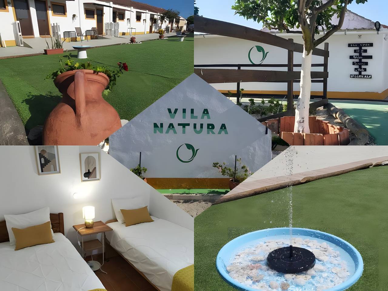 Vila Natura – Geheimes T1-Refugium mit Gemeinschaftsterrasse, Garten & Wlan in Santo António da Charneca, Halbinsel von Setúbal