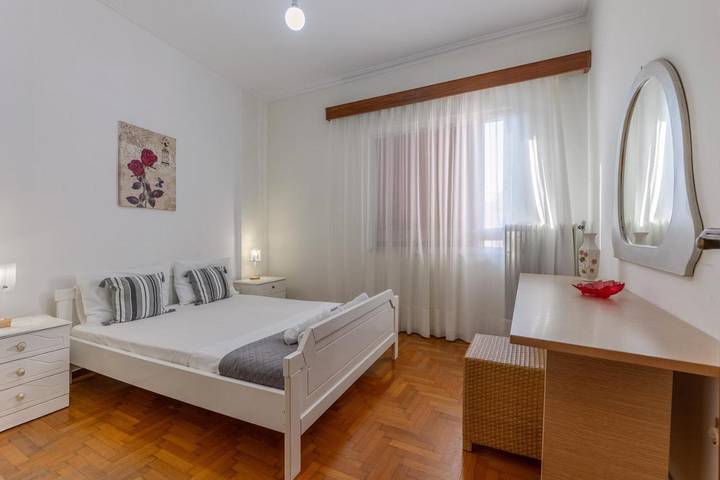 Ferienwohnung für 4 Personen, mit Balkon und Ausblick