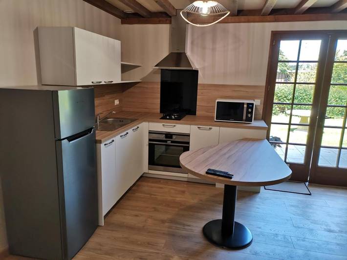 Gîte pour 2 personnes, avec vue ainsi que terrasse et jardin à Sainte-Marie-au-Bosc - 2