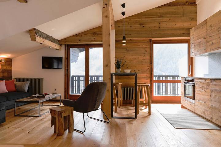 Ferienwohnung für 4 Personen, mit Balkon in Chamonix