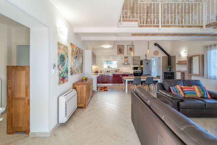Casa vacanze "Capriccio Mediterraneo" con vista mare, aria condizionata, terrazza e giardino in Ottava, Sassari