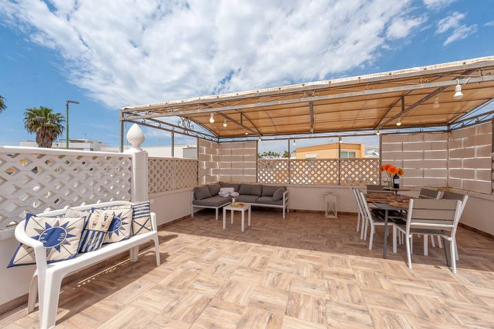 Location de vacances pour 6 personnes, avec jardin à Sant'Isidoro