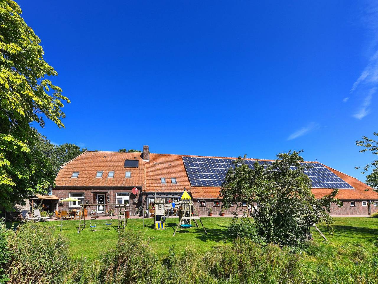 Ferienwohnungen auf dem Bauernhof Schmidt - Ferienwohnung Gänseblümchen in Dornum, Landkreis Aurich