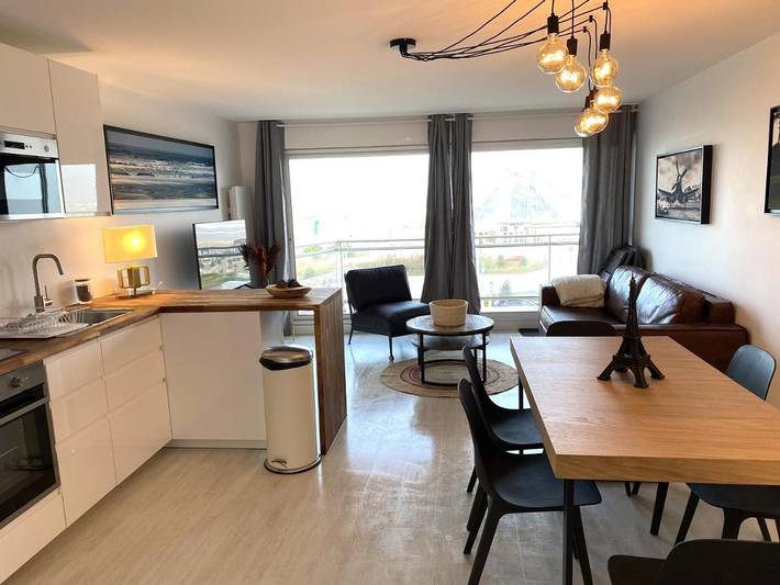 Gîte pour 4 personnes, avec terrasse et vue au Touquet-Paris-Plage - 2