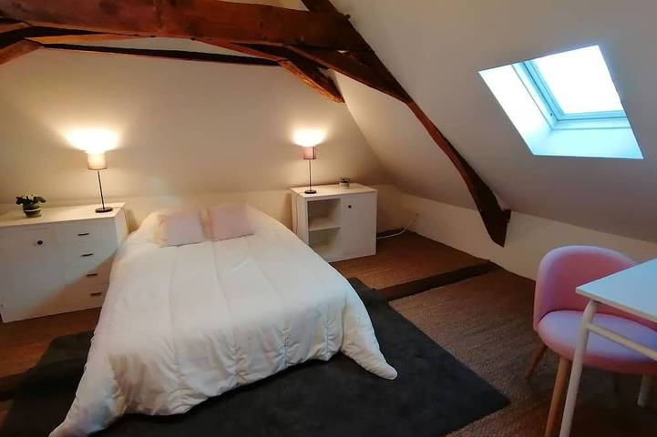 Gîte pour 8 personnes, avec jardin, animaux acceptés à Cossé-le-Vivien - 3