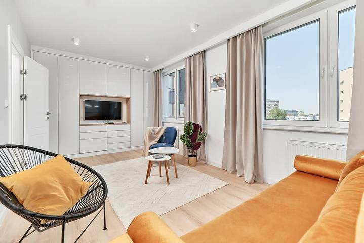 Studio für 4 Personen, mit Balkon/Terrasse in Breslau - 2