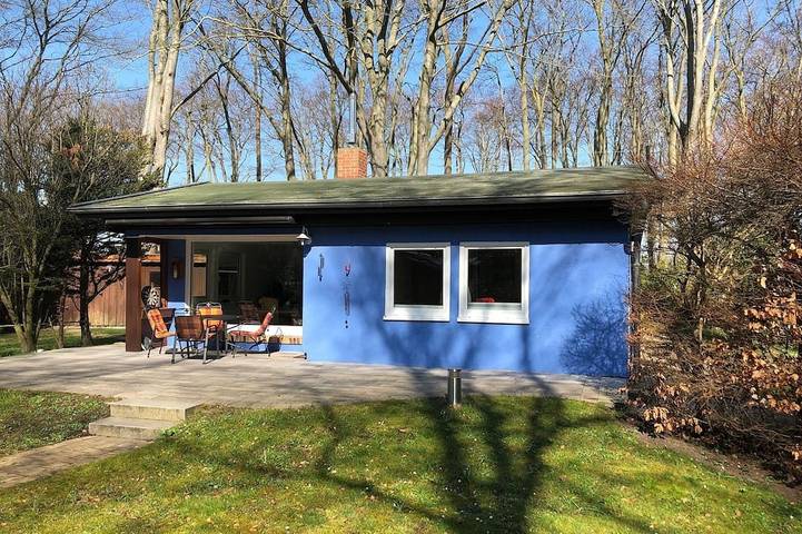 Ferienhaus für 4 Personen, mit Terrasse und Garten