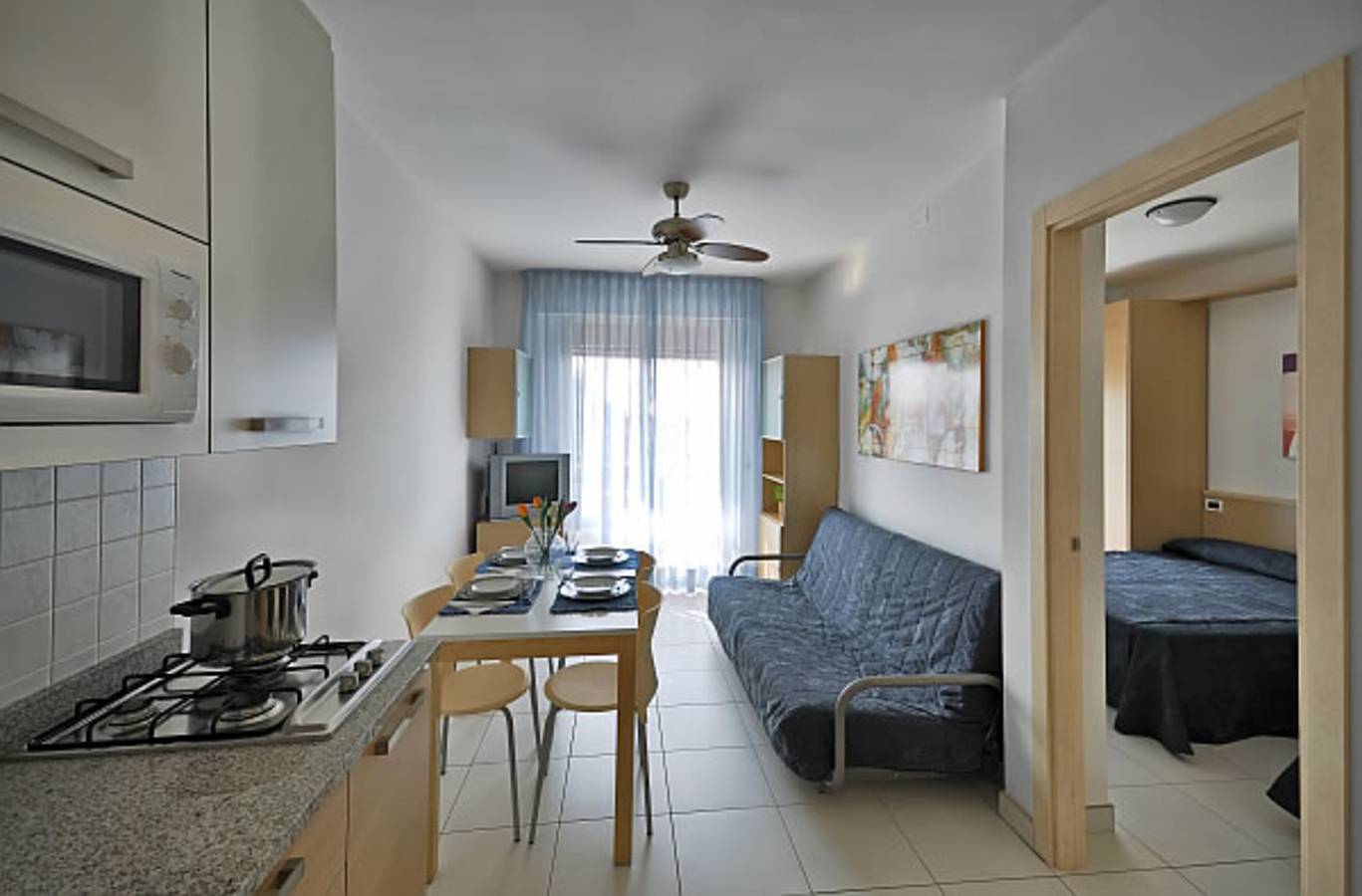 Ganze Wohnung, Moderne Wohnung mit Balkon in der Residenz Caorle in Spiaggia di Levante (Caorle), Caorle
