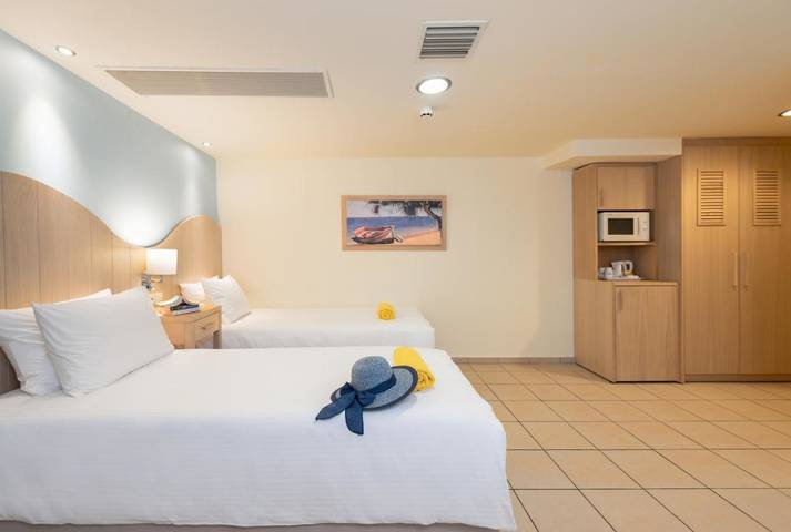 Bungalow für 3 Personen, mit Pool und Sauna sowie Ausblick und Garten, kinderfreundlich in Griechenland - 4