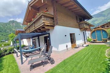 Chalet für 8 Personen, mit Sauna und Garten in Rauris