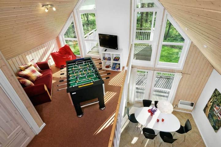 Ferienhaus „Fünen Xxl“ 218m² für 12+2 Pers. im Schlosspark Bad Saarow, Sauna, Whirlpool und Kamin in Bad Saarow, Dahme-Seengebiet