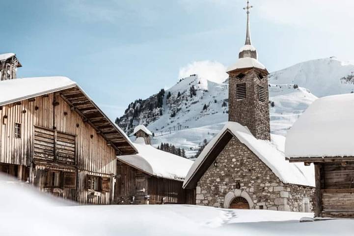Chalet pour 3 personnes, avec balcon à Le Grand-Bornand