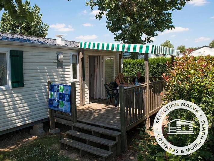Camping Le Bel Air  - Mobilhome 4 personas - Loisirs 3 Habitaciones 4 Personas + TV in Château-d'Olonne, Les Sables-d'Olonne