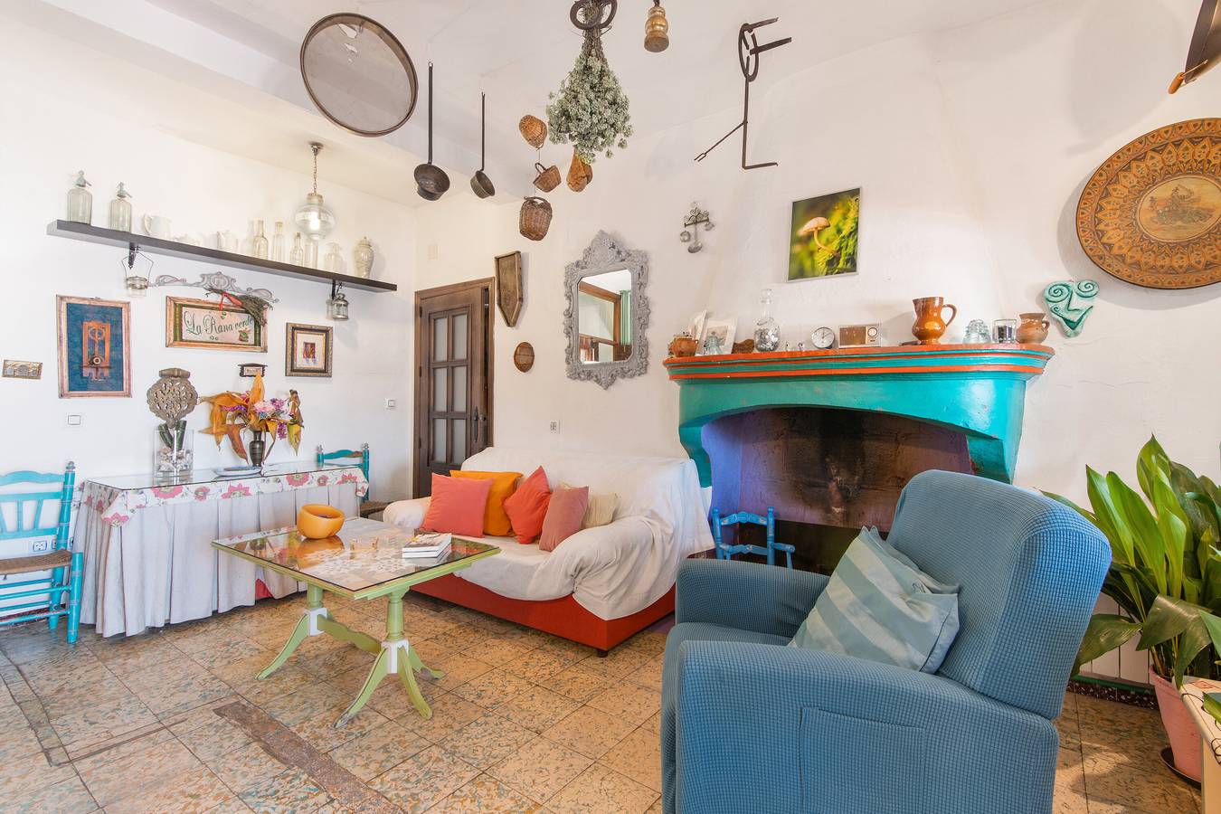 Casa rural 'La Rana Verde' con vistas a la montaña, piscina privada y Wi-Fi in Los Romeros, Jabugo