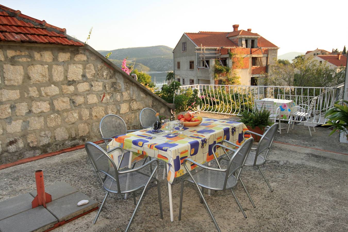 Apartamento entero, Apartamento para dos personas con terraza y vista al mar Slano, Dubrovnik A-2682-a in Slano, Condado de Dubrovnik-Neretva