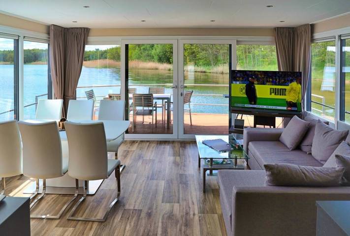 Ferienhaus für 6 Personen, mit Ausblick und Seeblick sowie Terrasse in der Lausitz - 4