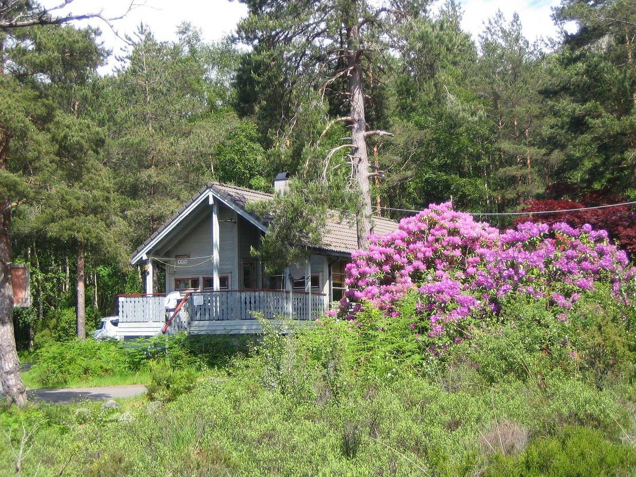 Ferienhaus mit mietbarem 9,9/15 Ps Motorboot, am Hardangerfjord. in Hardangerfjord