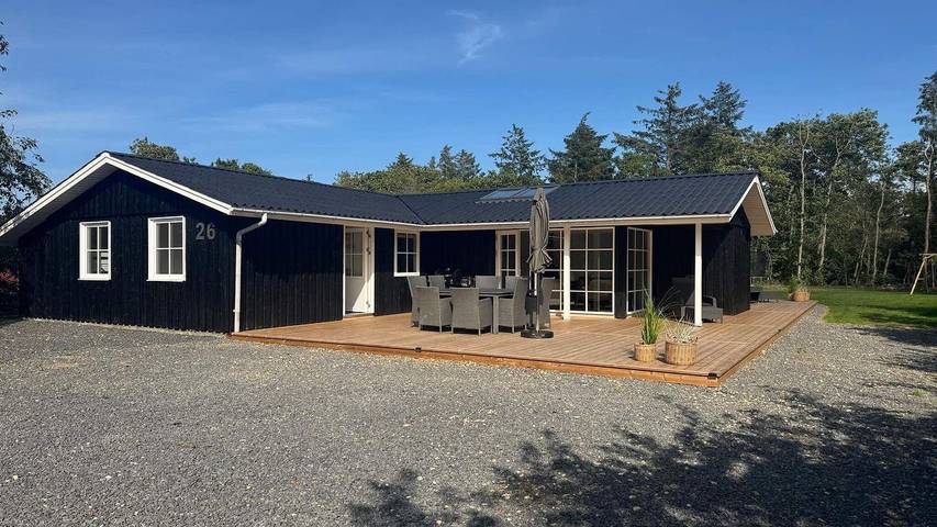 Ferienhaus für 9 Personen, mit Pool und Whirlpool in Filsø See