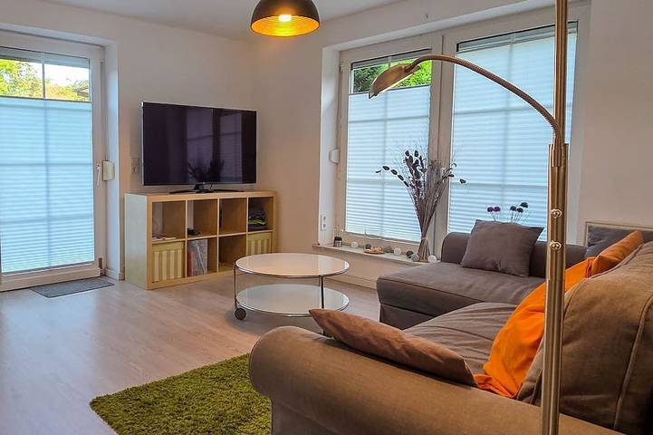 Ferienhaus für 4 Personen, mit Terrasse und Garten in Sande