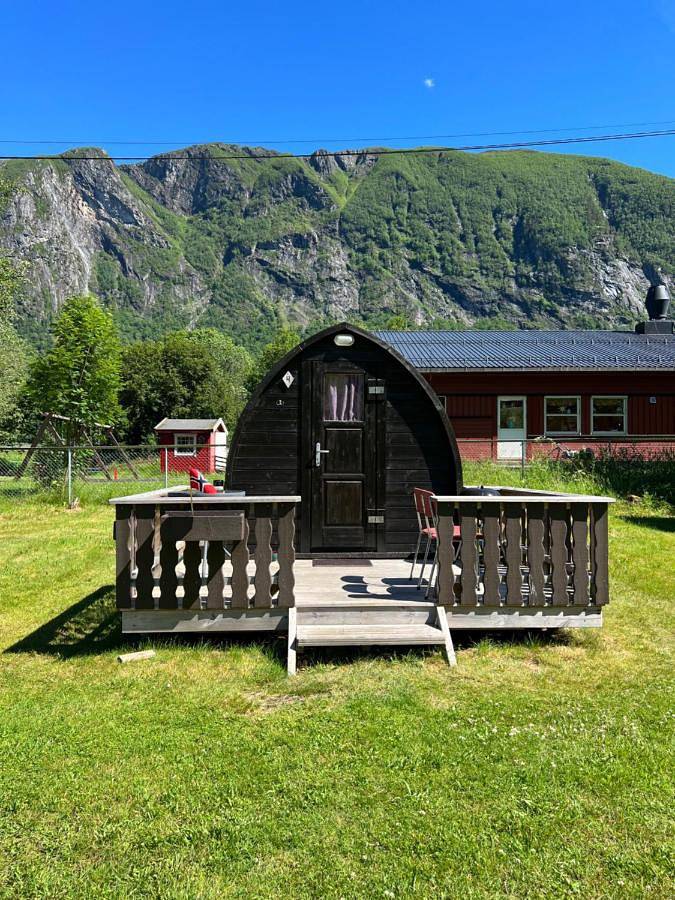 Vistdal Camping in Nesset, Północne fiordy Norwegii