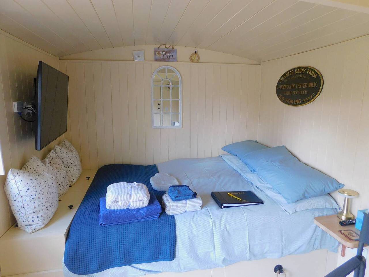 Blockhütte für 2 Personen mit Garten in Bristol, Südwestengland