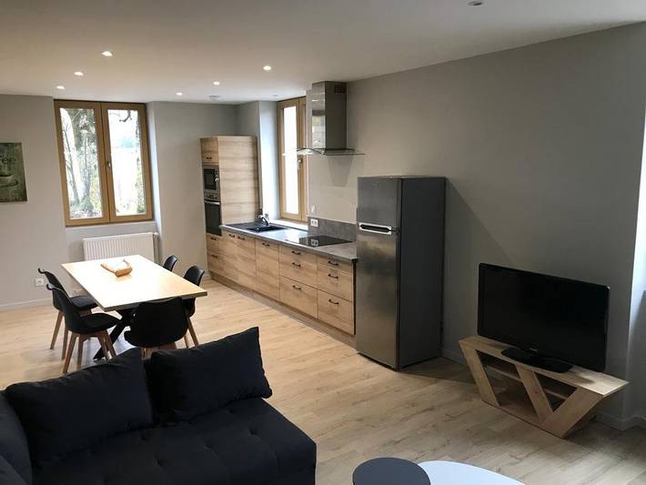 Gîte pour 4 personnes, avec jardin