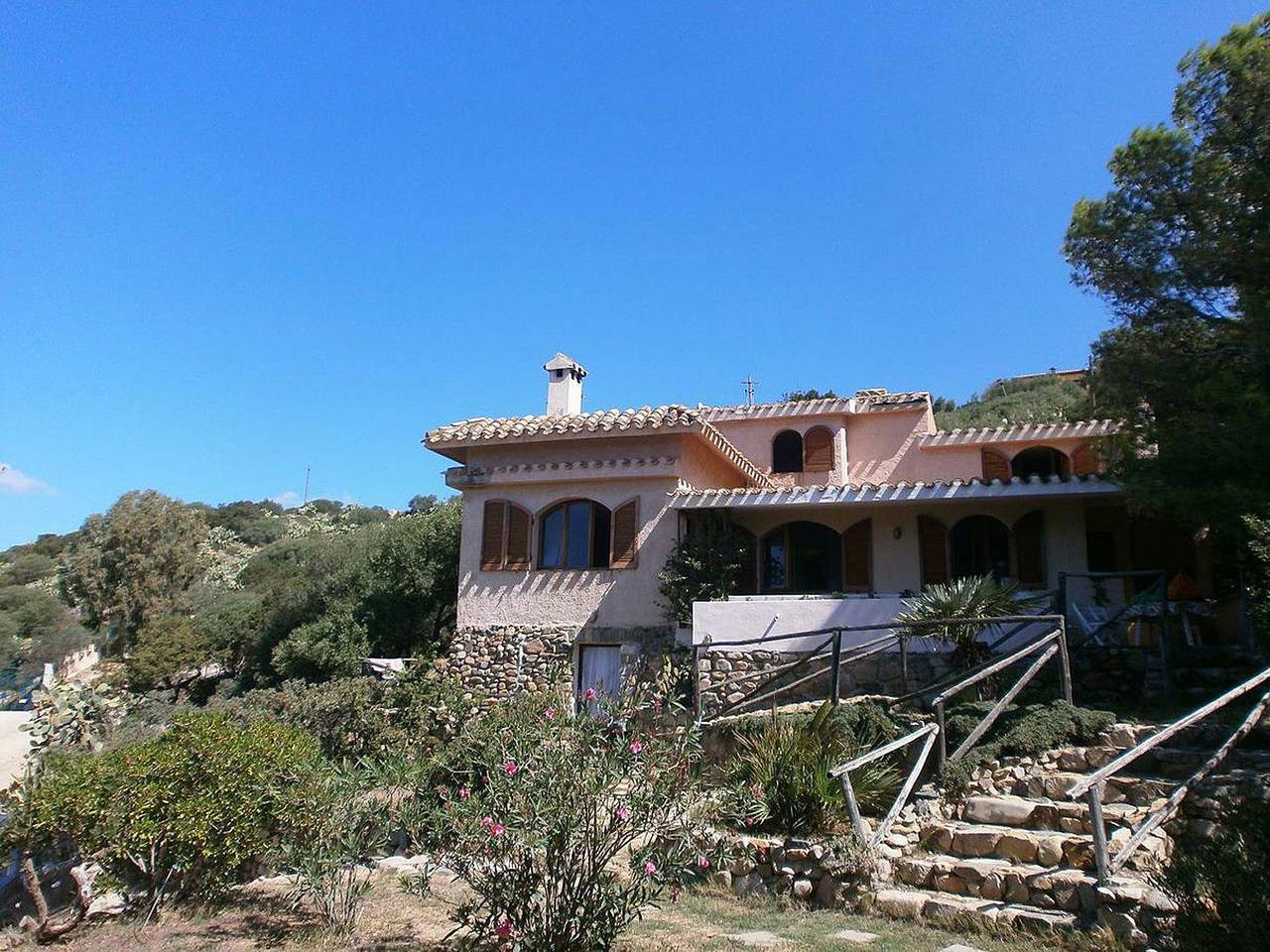 Villa Mia 3, con Vista Mare in Geremeas, Torre delle Stelle