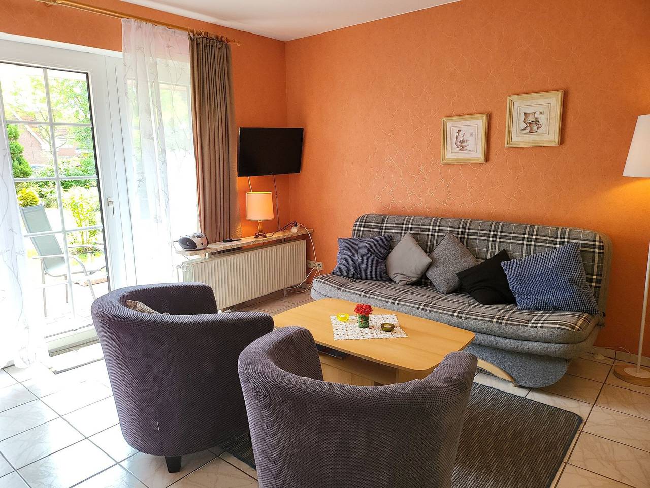 Ganze Ferienwohnung, Bue - Haus Wildrose - 003-London (Tms)(Bc.a3) in Büsum, Dithmarschen