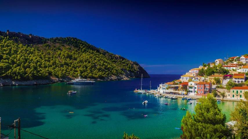 Location de vacances pour 4 personnes, avec balcon ainsi que piscine et jacuzzi dans Άσος - 3