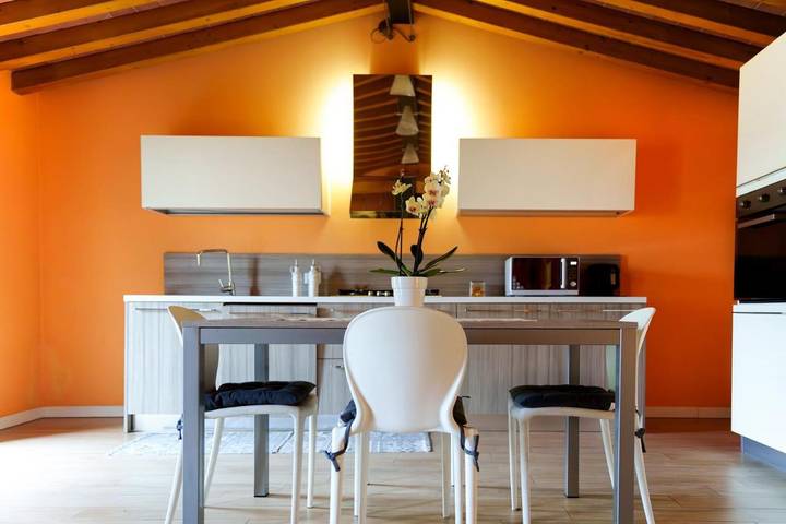 Appartamento per 6 persone, con panorama e giardino in Abano Terme