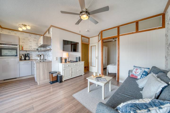 Ferienpark für 4 Personen, mit Balkon und Seeblick an der Ostsee
