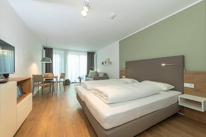 Studio für 3 Personen, mit Terrasse und Sauna auf Langeoog