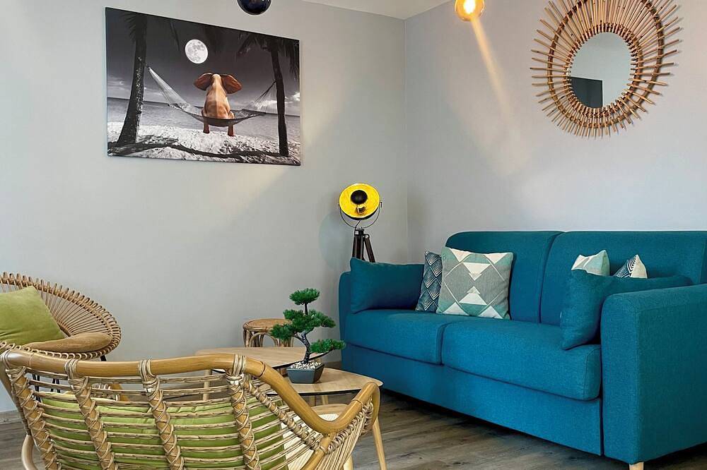 Appartement entier, Les Clématites de Saint Aignan 8 pers, 7 min de Zoo in Saint-Aignan, Région de Romorantin-Lanthenay