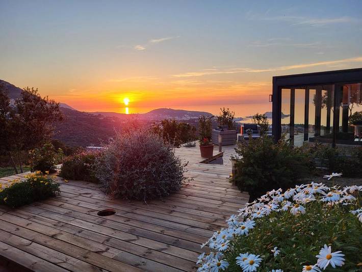 Chambre d’hôte pour 2 personnes, avec Terrasse et Jardin dans Haute-Corse