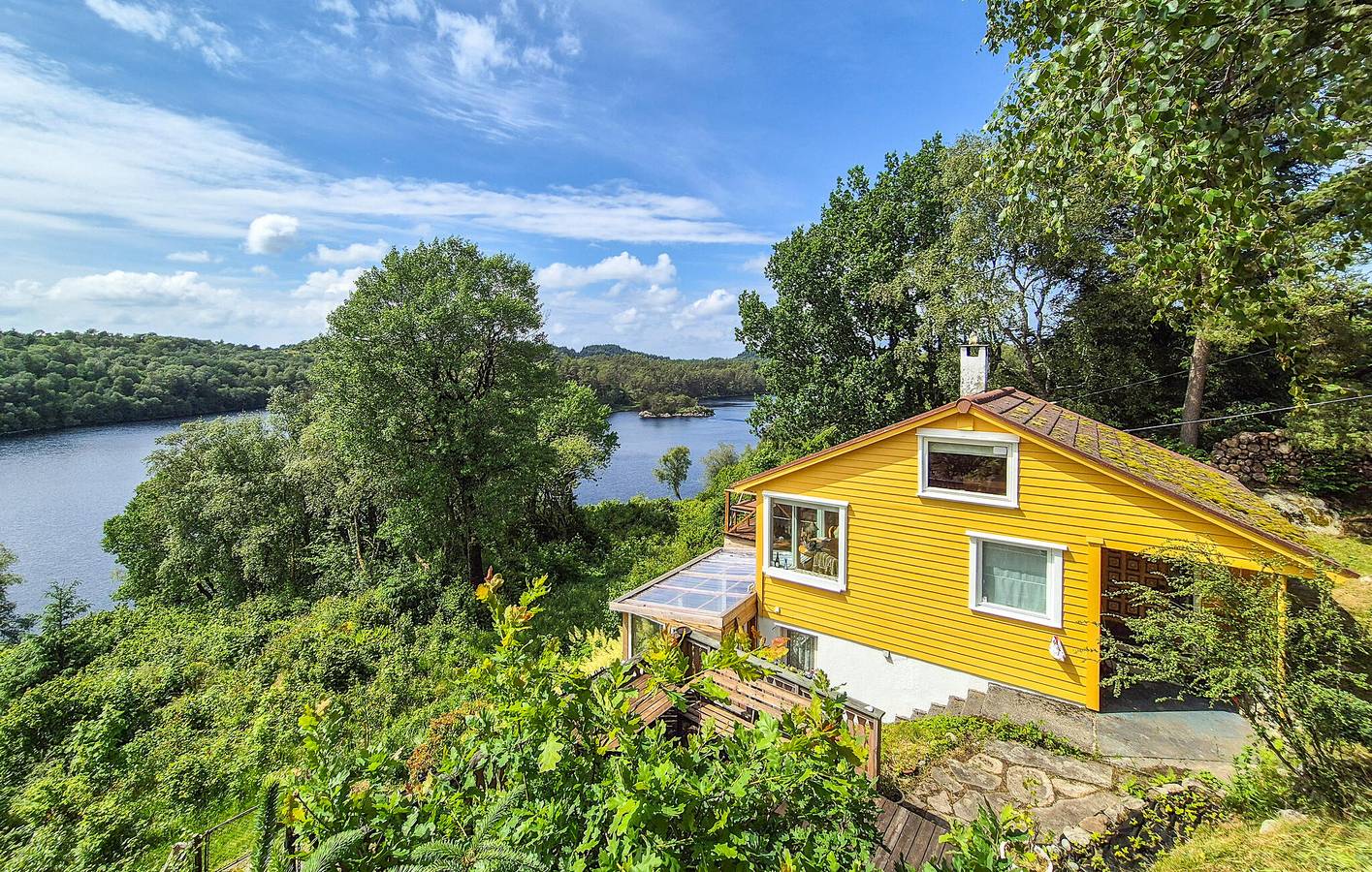 Feriehus for 5 personer med jacuzzi in Haugesund 