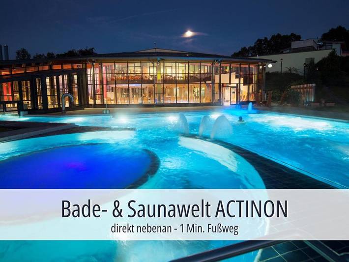 Hotel für 5 Personen, mit Balkon und Terrasse sowie Sauna und Ausblick in Bad Schlema - 2
