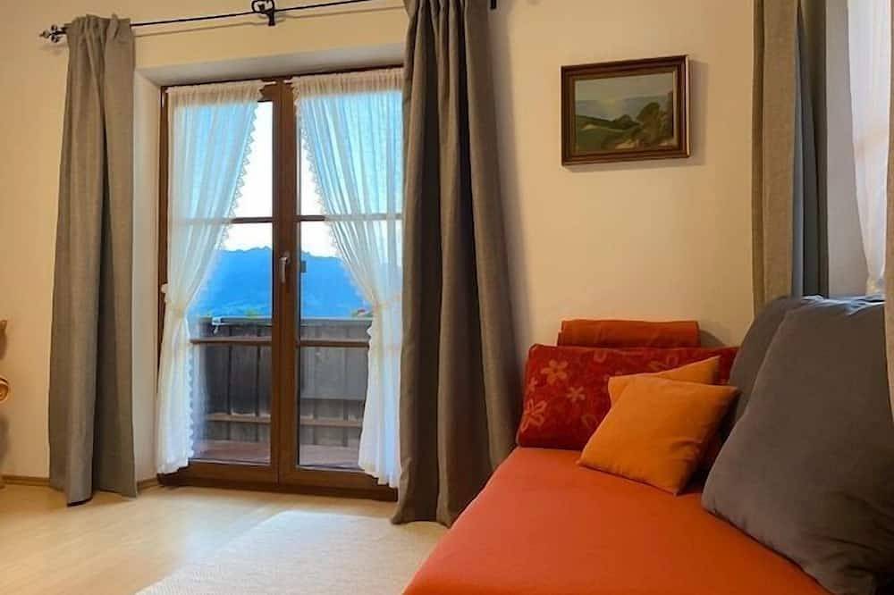 Ganze Wohnung, Ferienwohnung Alpenpanorama wahlweise mit 1 oder 2 Schlafzimmer, Balkon, 60 qm in Samerberg, Bayerische Alpen