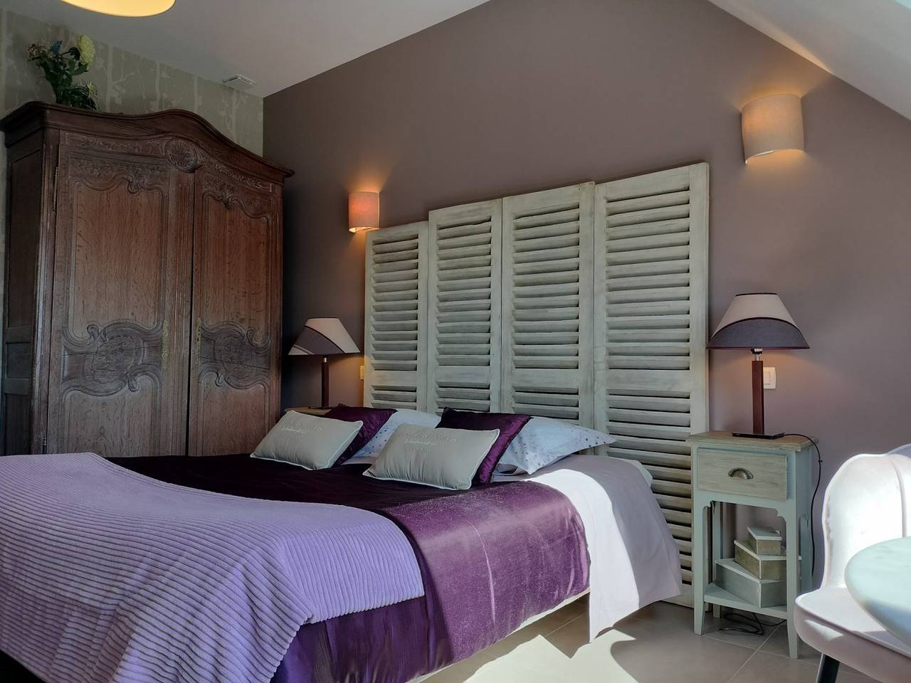 Le Clos des Pommiers, chambres d'hôtes & Spa - Chambre Romantique in Tracy-sur-Mer, Région de Bayeux