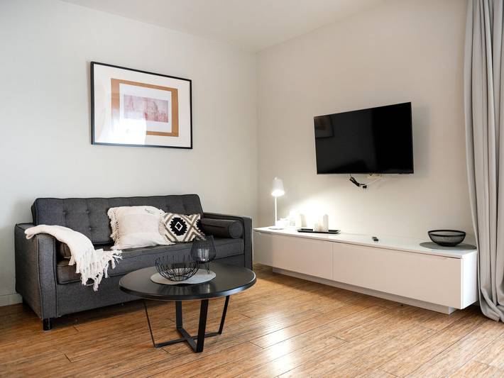 Ferienwohnung für 4 Personen, mit Sauna und Terrasse sowie Pool und Garten, mit Haustier - 1