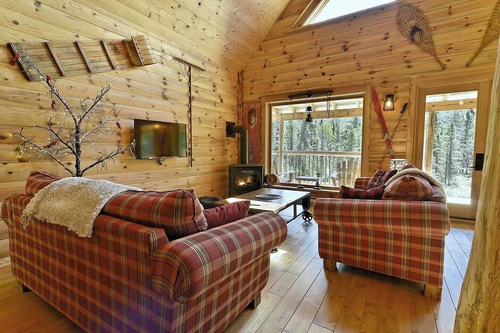 Hütte Wapiti - Les Chalets de Môh in La Malbaie, Saguenay–Lac-Saint-Jean