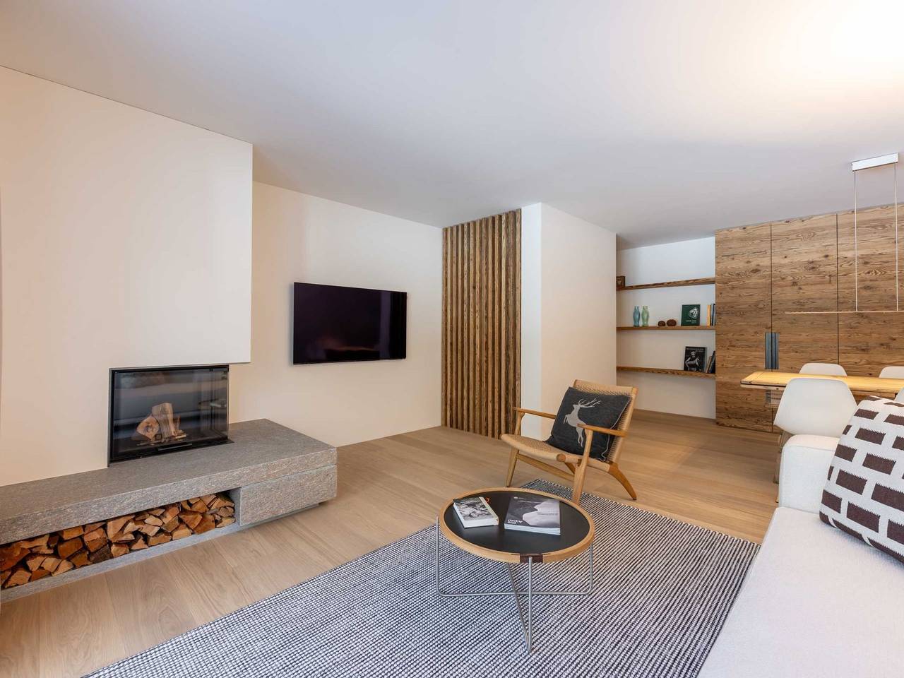 Ganze Wohnung, Chesa Curtinella 21 in Furtschellas, Sils im Engadin/Segl