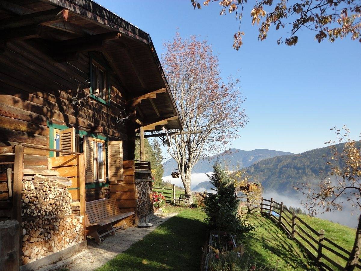 Ruhe, Natur pur und Panorama in der  Neukam Hütte by Fewo-Plan in Bischofshofen, Ski Amadé
