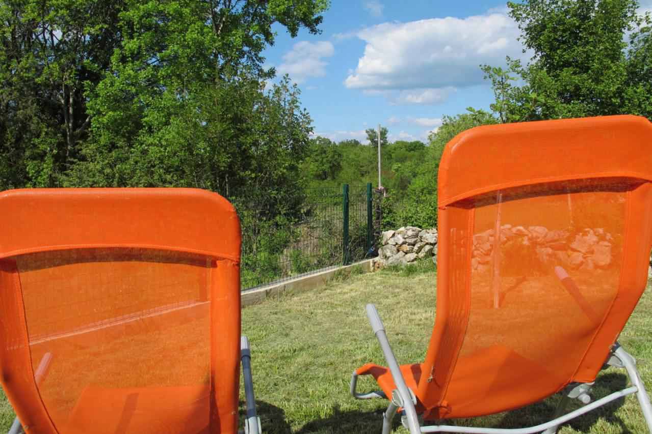 Ferienhaus Steinhaus mit Garten in Malinska-Dubašnica, Krk