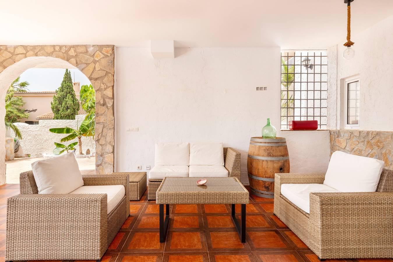 Villa 'Jardines De Cope' with Sea View, Private Pool and Air Conditioning in Calabardina, Costa Cálida