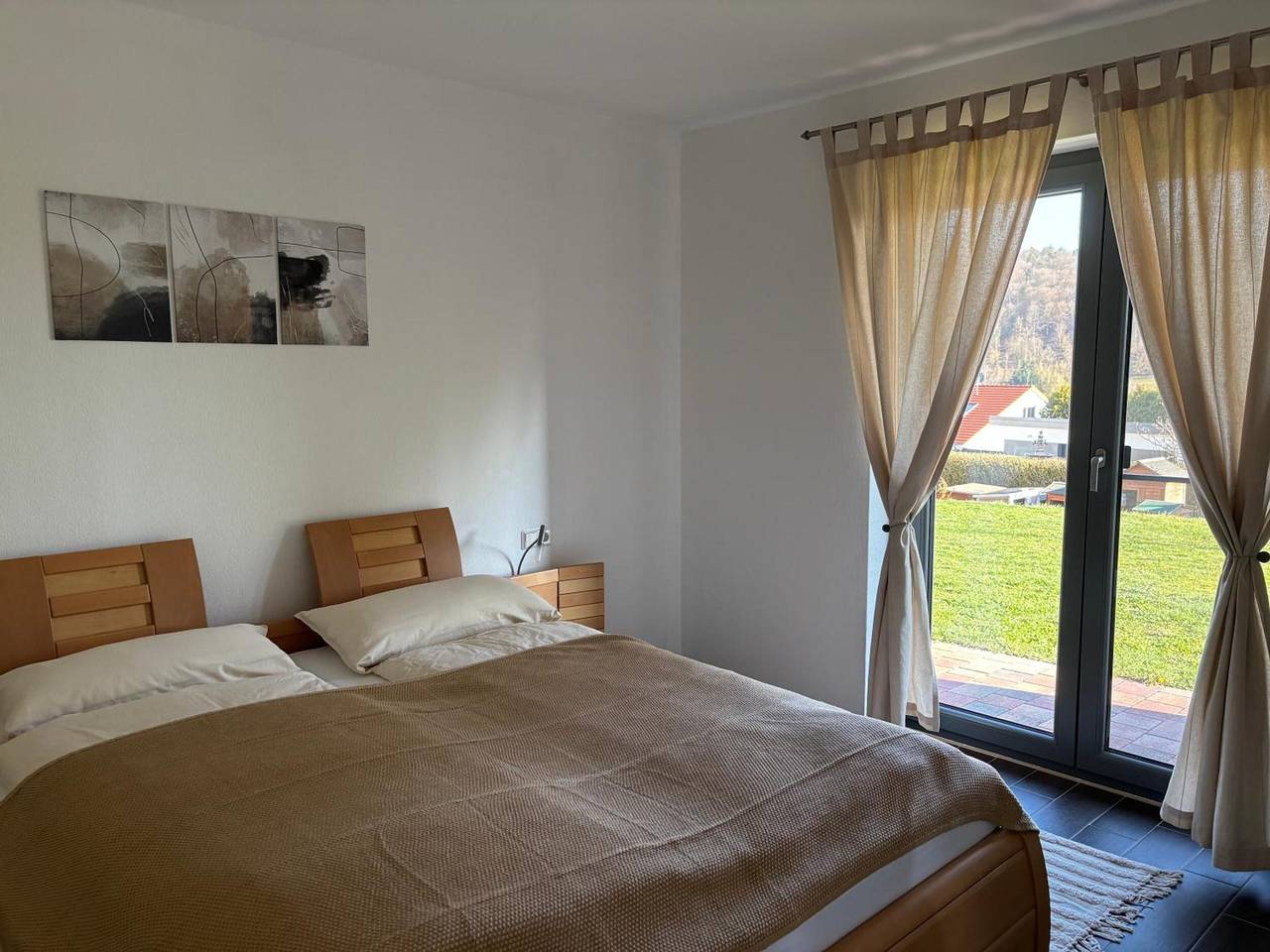 Ganze Wohnung, Gemütliche ferienwohnung mit sonnenterrasse in Schlitz, Rhön-Hessen